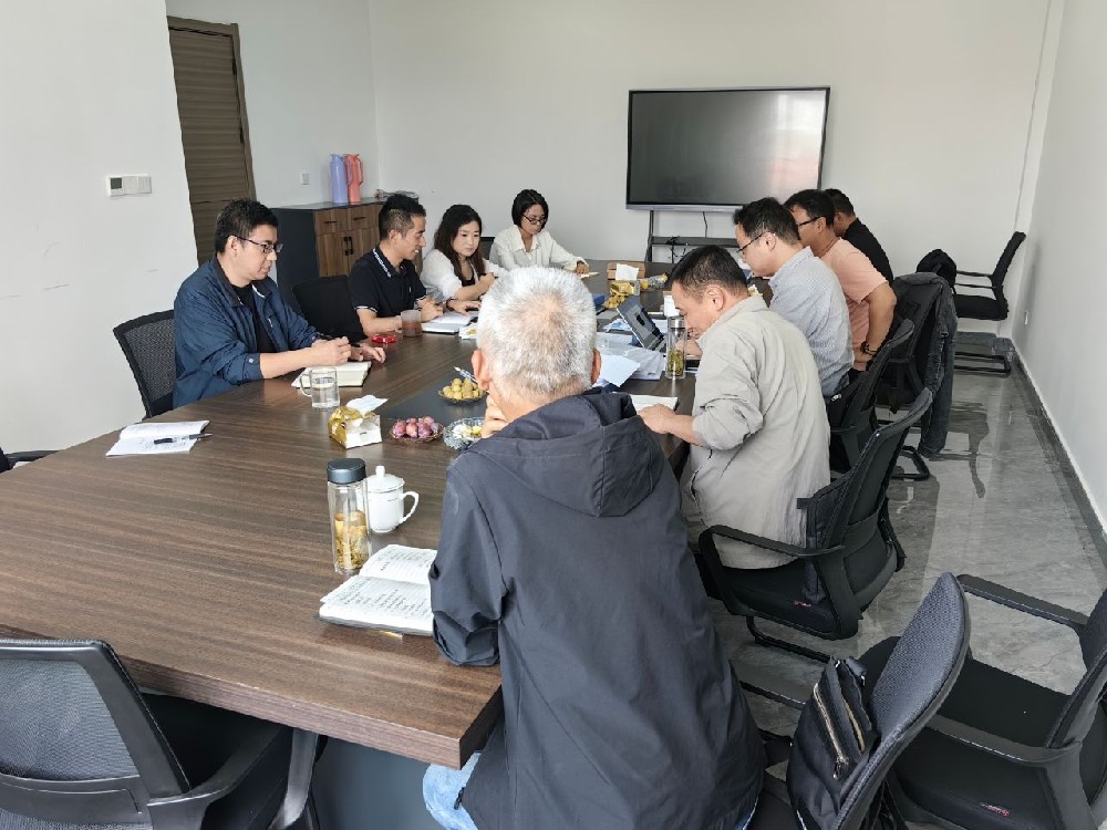 水利局莅临我公司进行年度例行检查